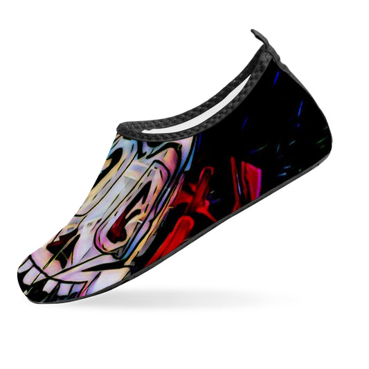 Women’s Barefoot Aqua Shoes – Lightweight Canvas Slip-On | Anti-Slip & Quick Dry