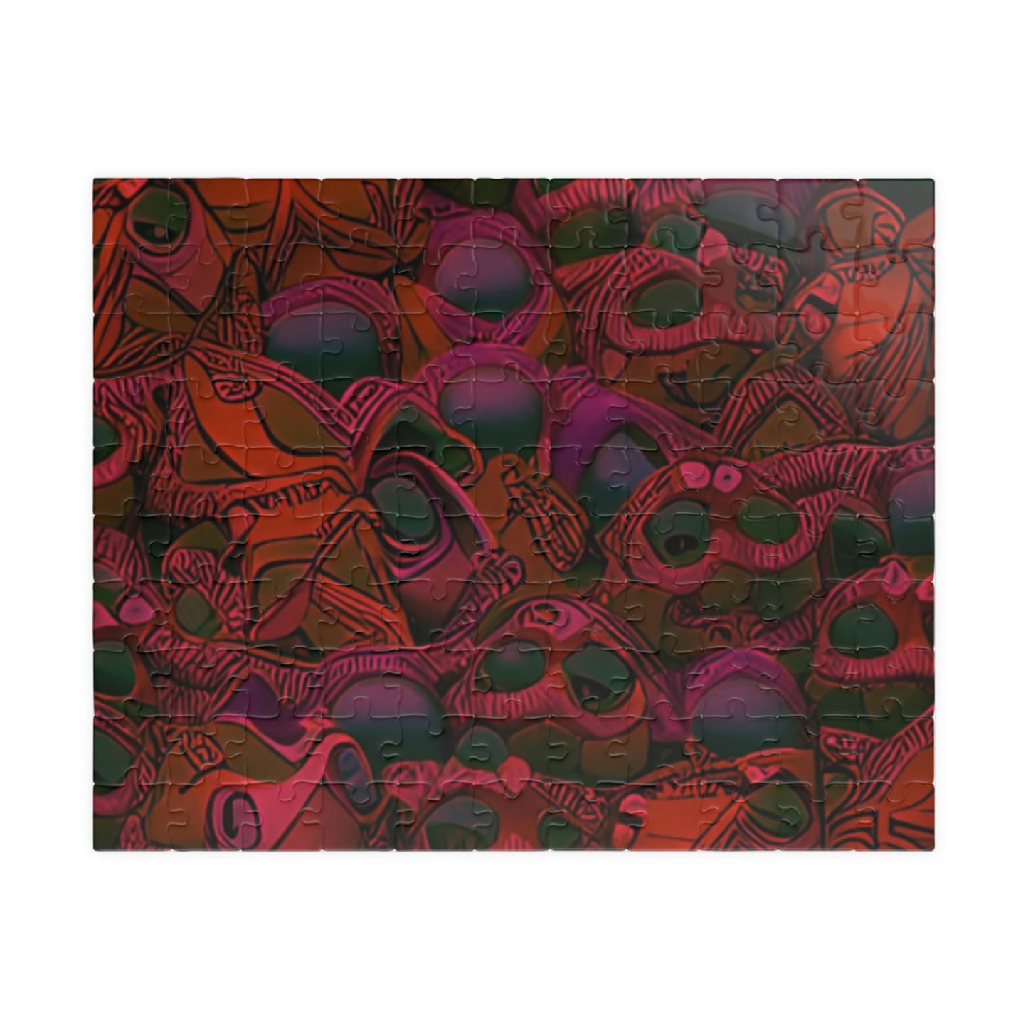 Aber Dazz Puzzle – Vibrant Artistic Jigsaw Challenge (110–1014 Pieces)