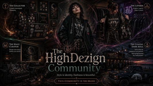 Worn With Intent: How the HighDezign Community Owns the Dark Aesthetic