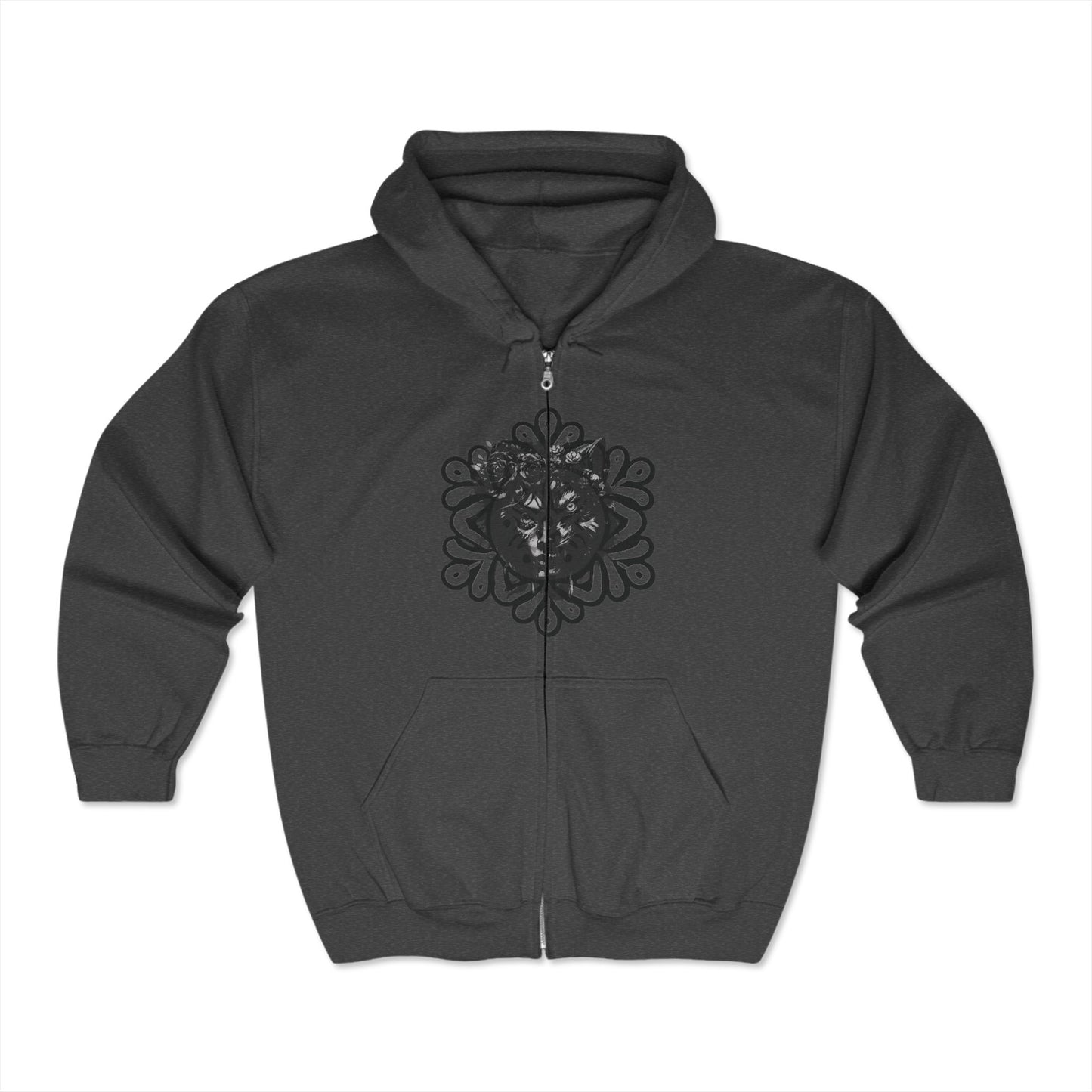 MotherNature & Her Wild Side Unisex Heavy Blend™ Full Zip Hooded Sweatshirt