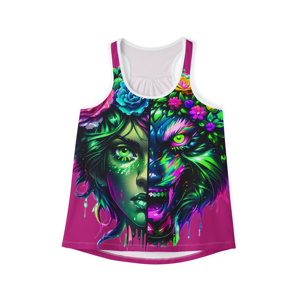 Inner Wild Mother Nature : Women's Racerback Tank Top (AOP)