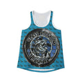 Glass Bottom Tavern Nautical Skull Racerback Tank – Vintage Pirate Tavern Graphic Tank Top
