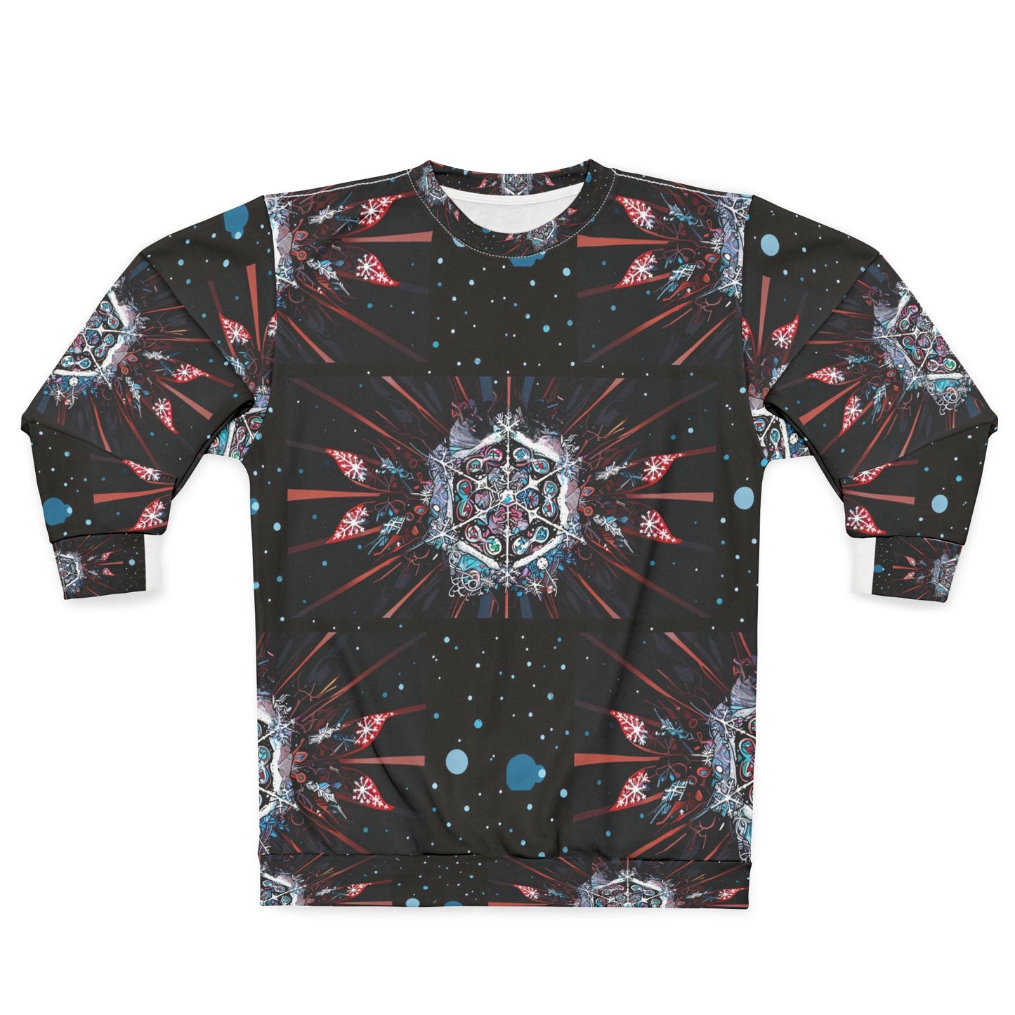 Galactic Holiday Joy Unisex Crewneck Sweatshirt