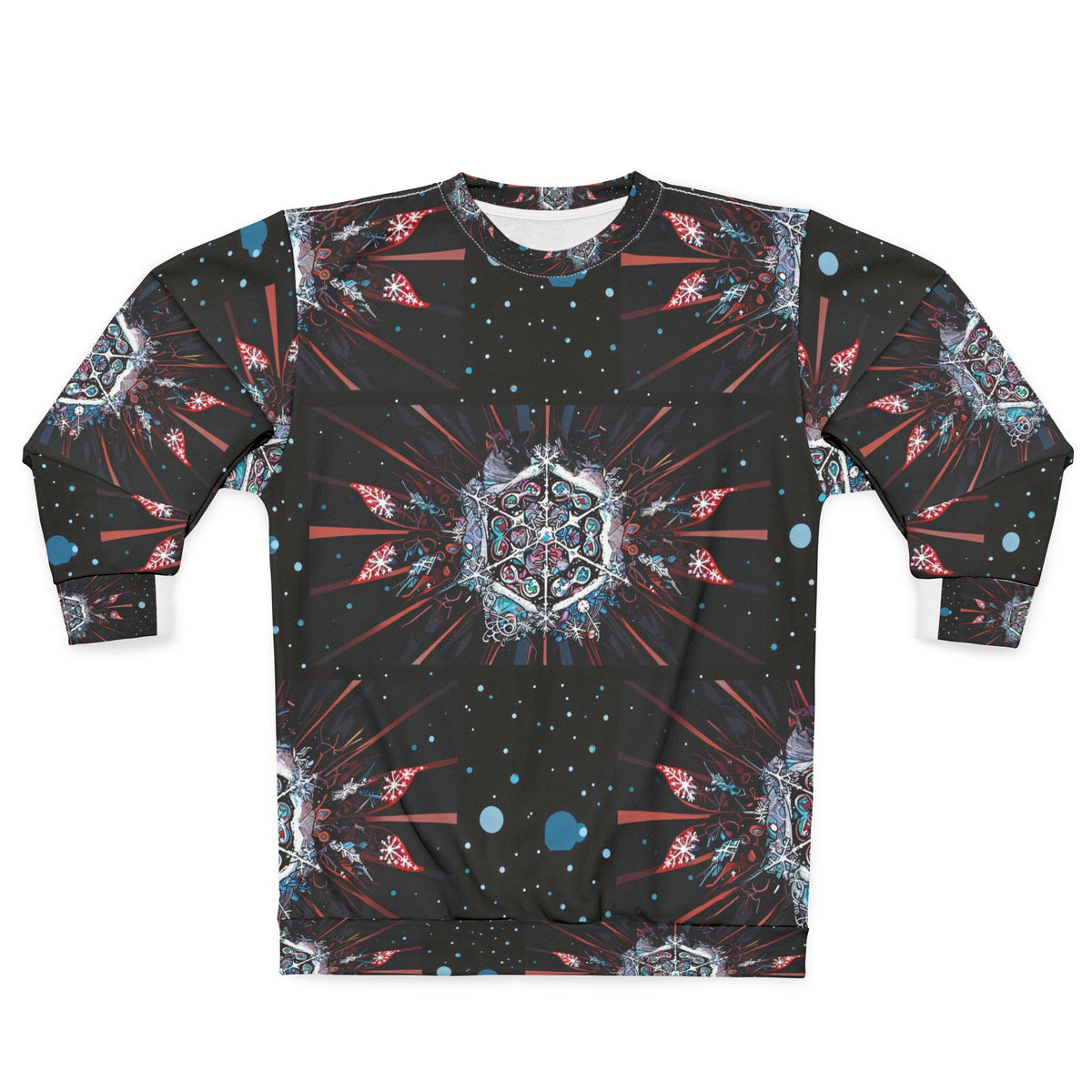 Galactic Holiday Joy Unisex Crewneck Sweatshirt