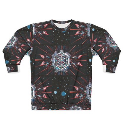 Galactic Holiday Joy Unisex Crewneck Sweatshirt