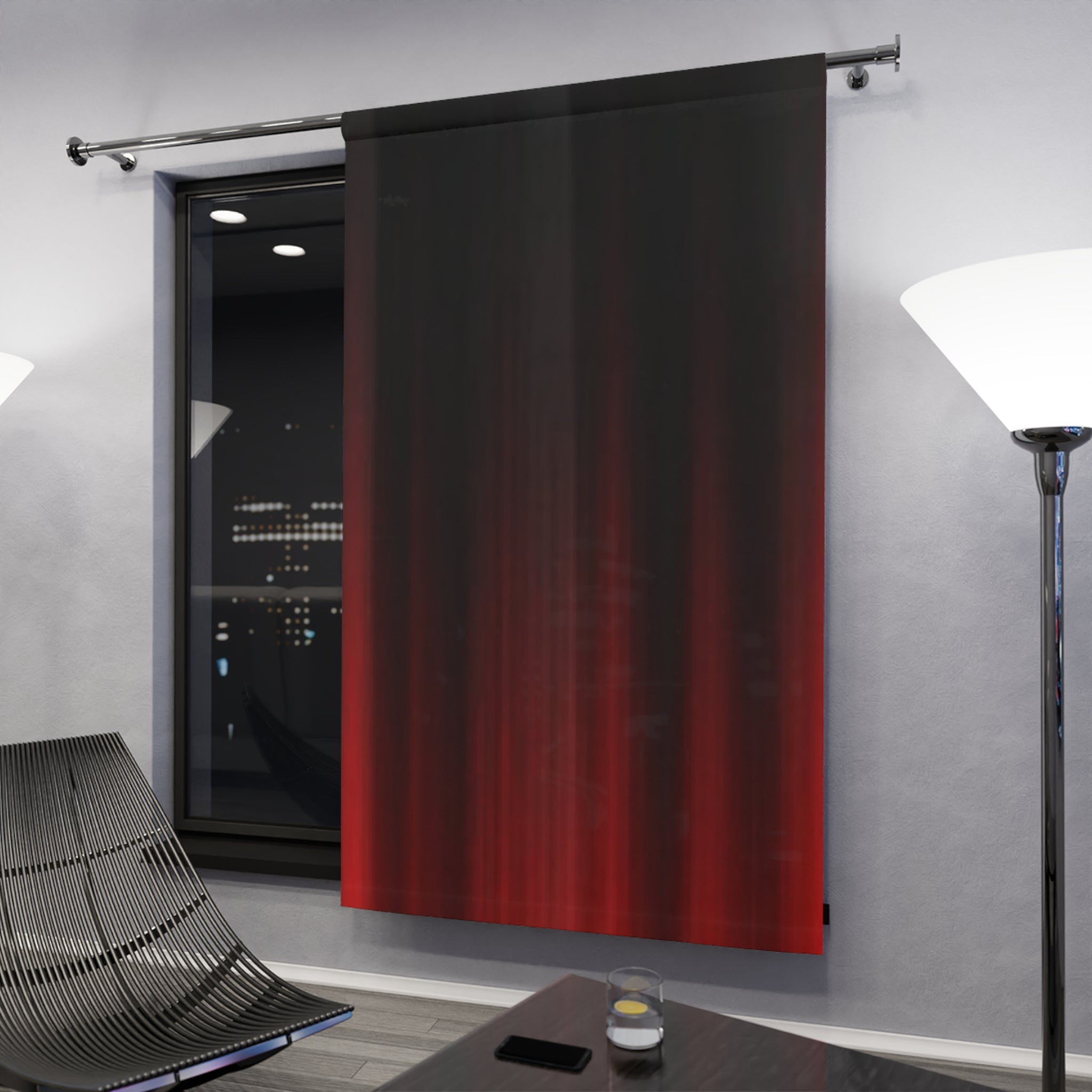 Red Dawn - BlackOut Window Curtain (1 Piece)