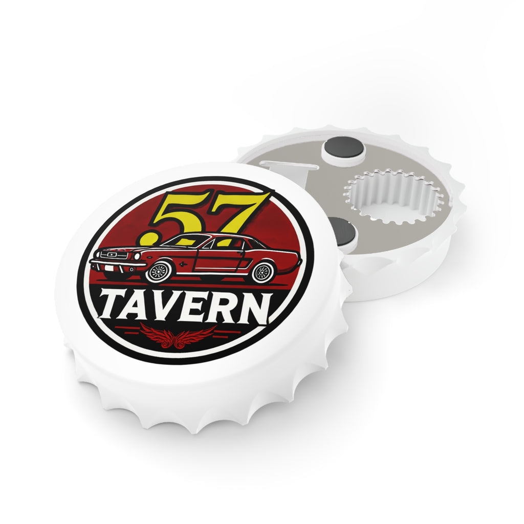 Red Muscle Car Magnetic Opener – 57 Tavern Design
