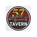 57 Tavern Coaster Set – Bold Vintage Muscle Car Design