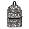 Monochrome Mandala Backpack – Waterproof, Lightweight & Stylish