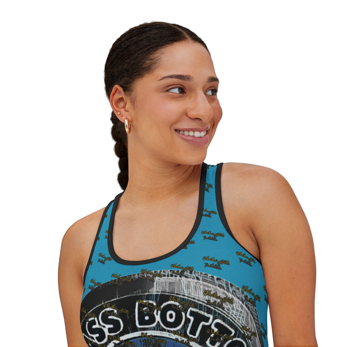 Glass Bottom Tavern Nautical Skull Racerback Tank – Vintage Pirate Tavern Graphic Tank Top