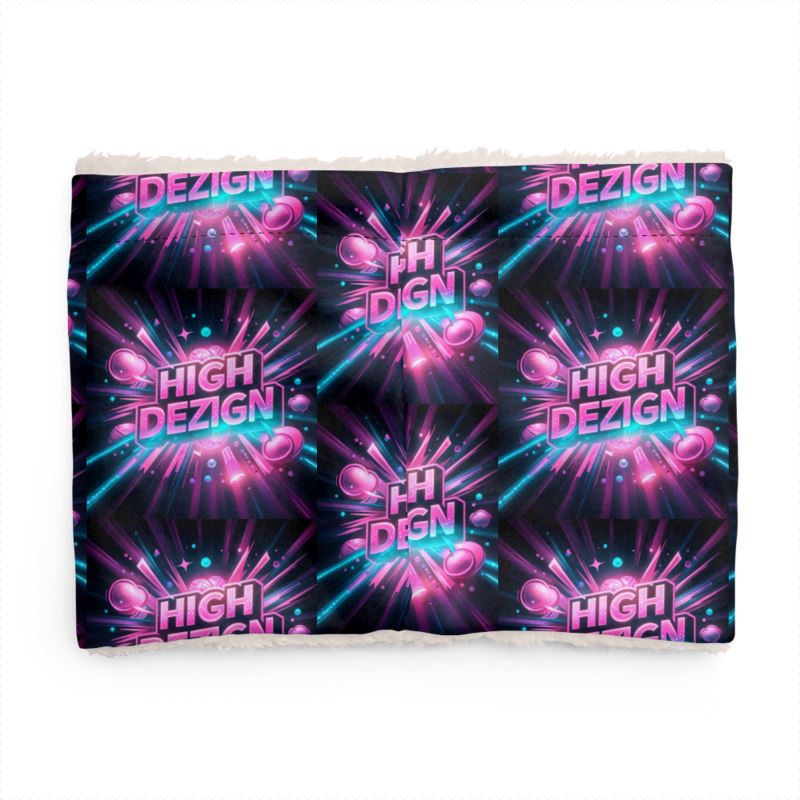 Neon Flux Sherpa Pouch