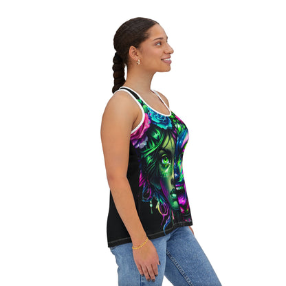 Inner Wild Mother Nature : Women's Racerback Tank Top (AOP)