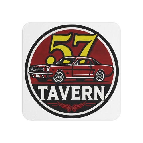 57 Tavern Coaster Set – Bold Vintage Muscle Car Design