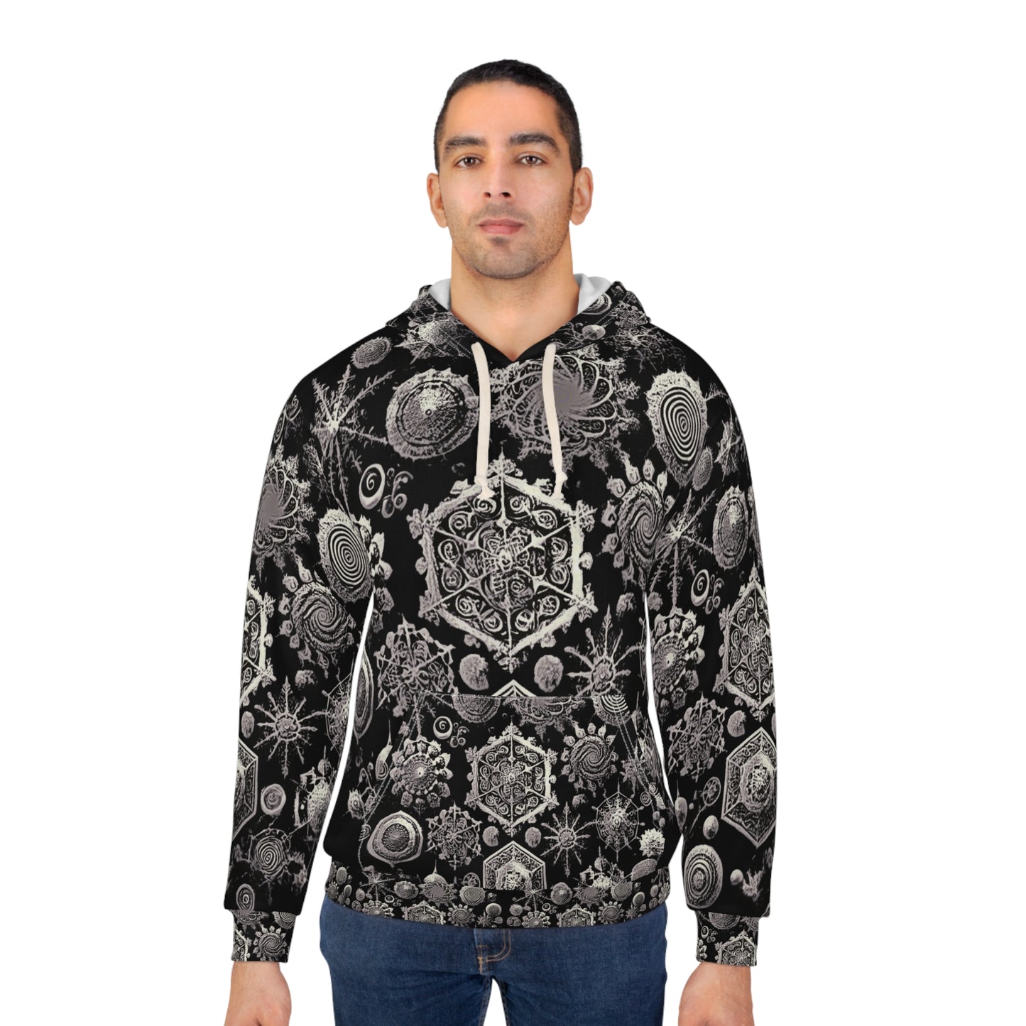 Cosmic Flurry, Unisex Pullover Hoodie