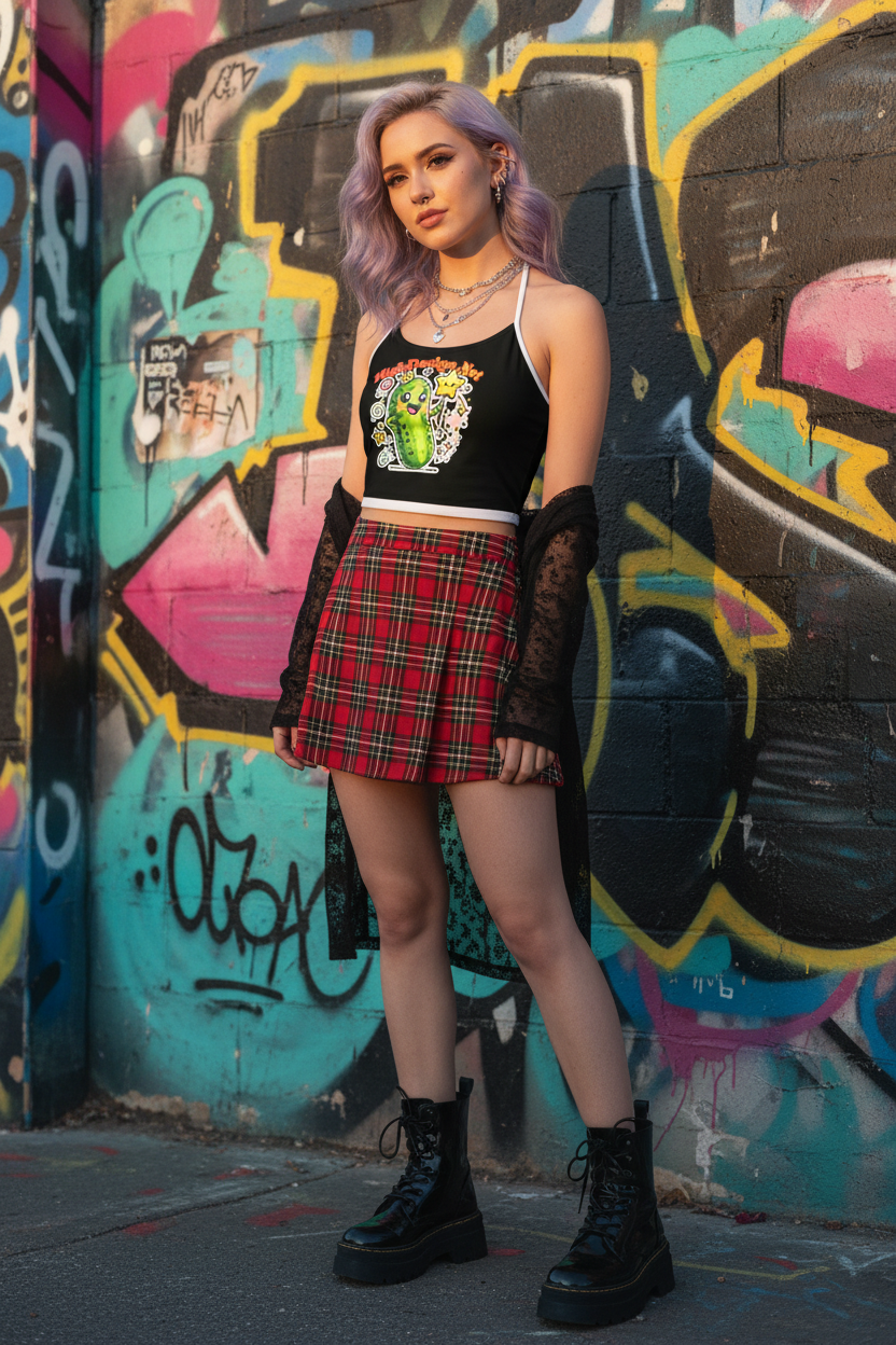 Happy Hour Pickle  Halter Top