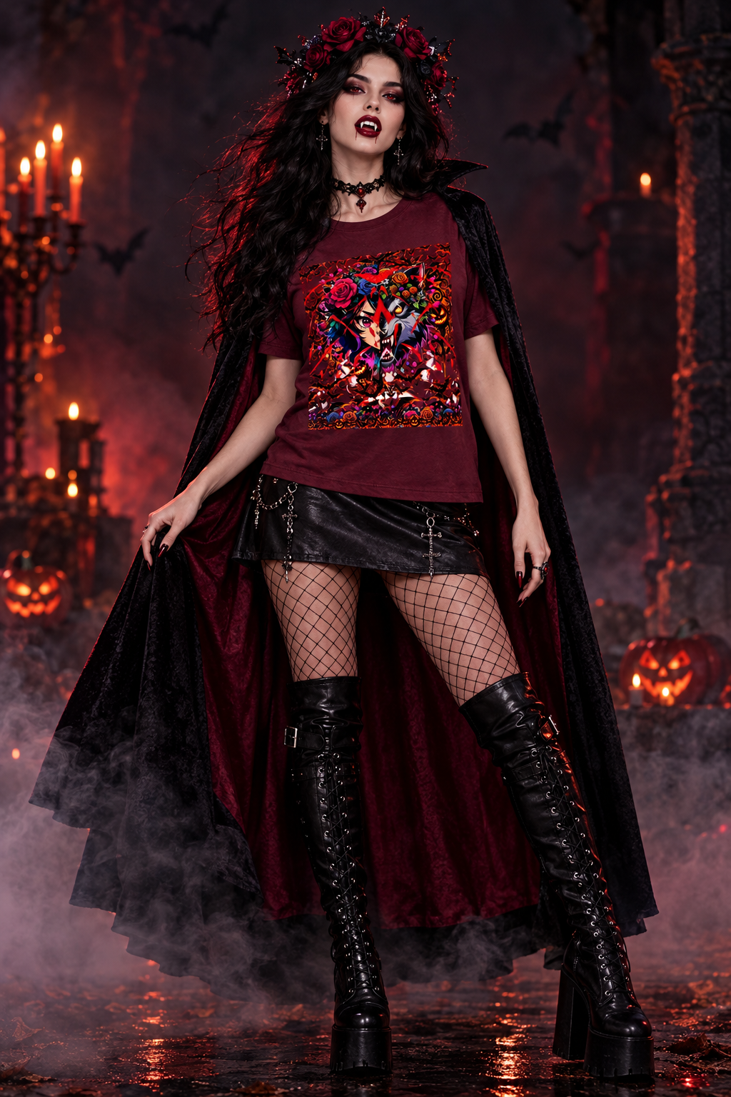 Wild Side After Dark – Halloween Graphic Tee