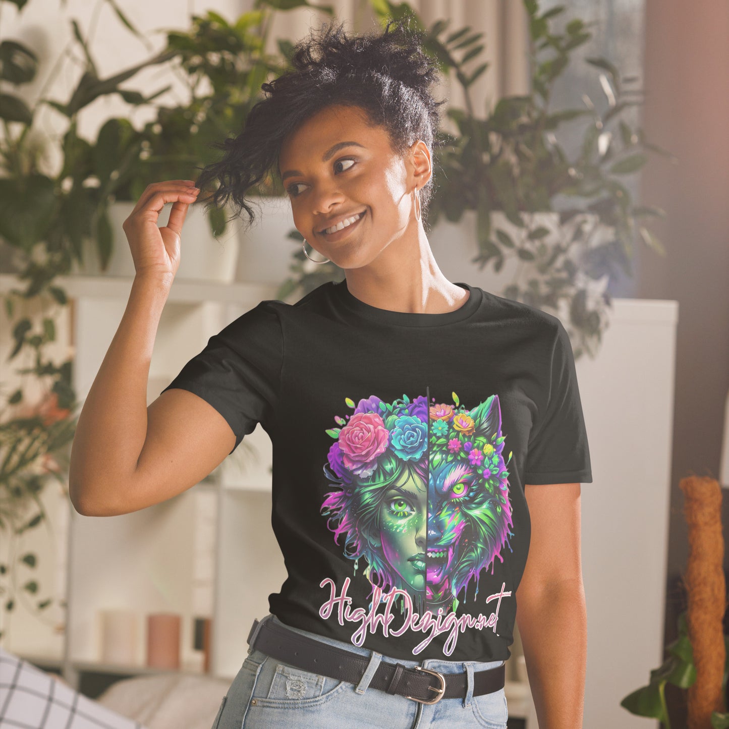 Mother nature in the wild side: Short-Sleeve Unisex T-Shirt