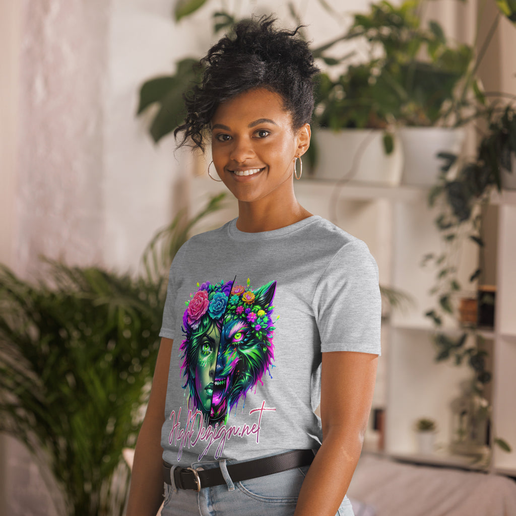 Mother Nature in the Wild Side – Unisex Short-Sleeve Graphic T-Shirt