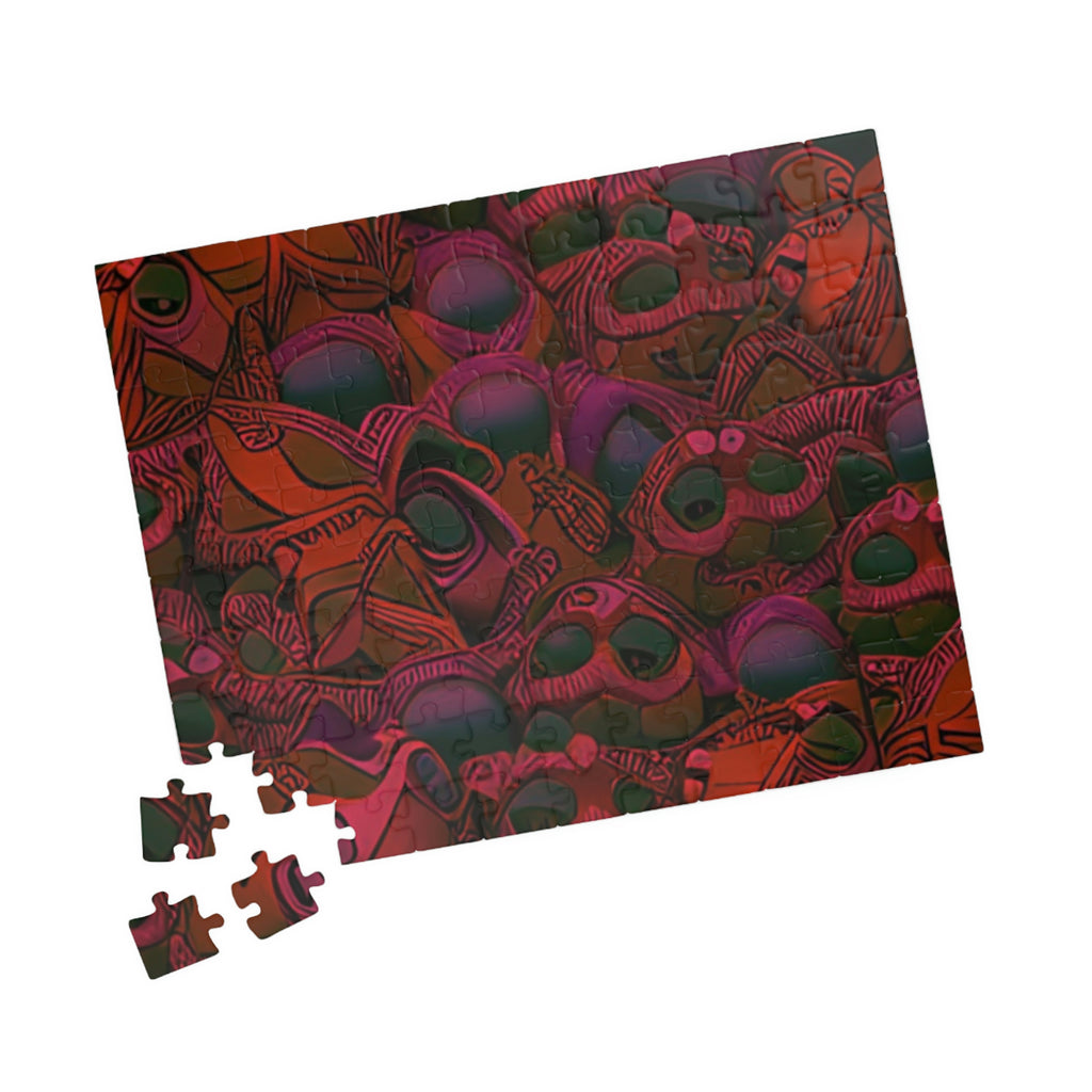 Aber Dazz Puzzle – Vibrant Artistic Jigsaw Challenge (110–1014 Pieces)
