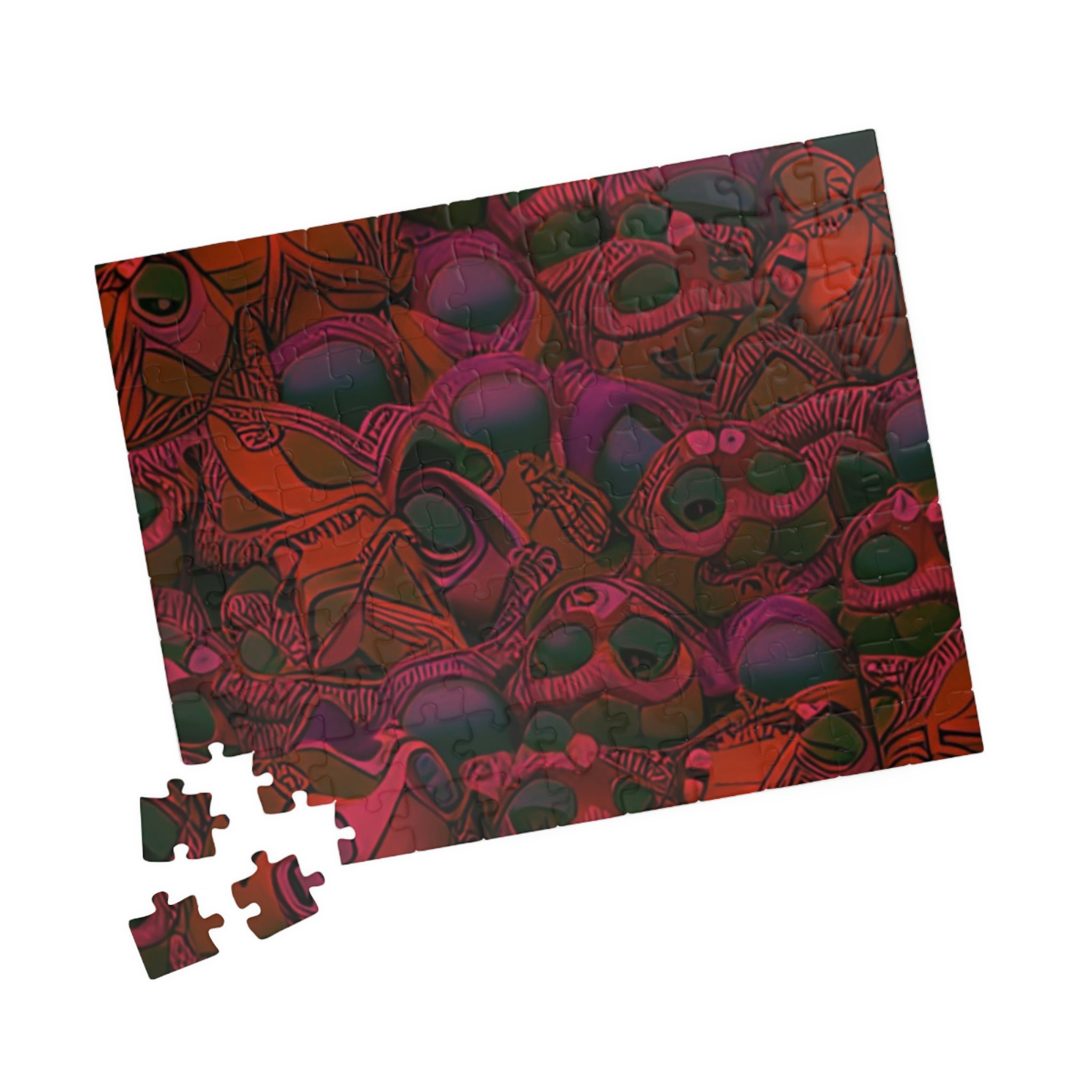 Aber Dazz Puzzle – Vibrant Artistic Jigsaw Challenge (110–1014 Pieces)