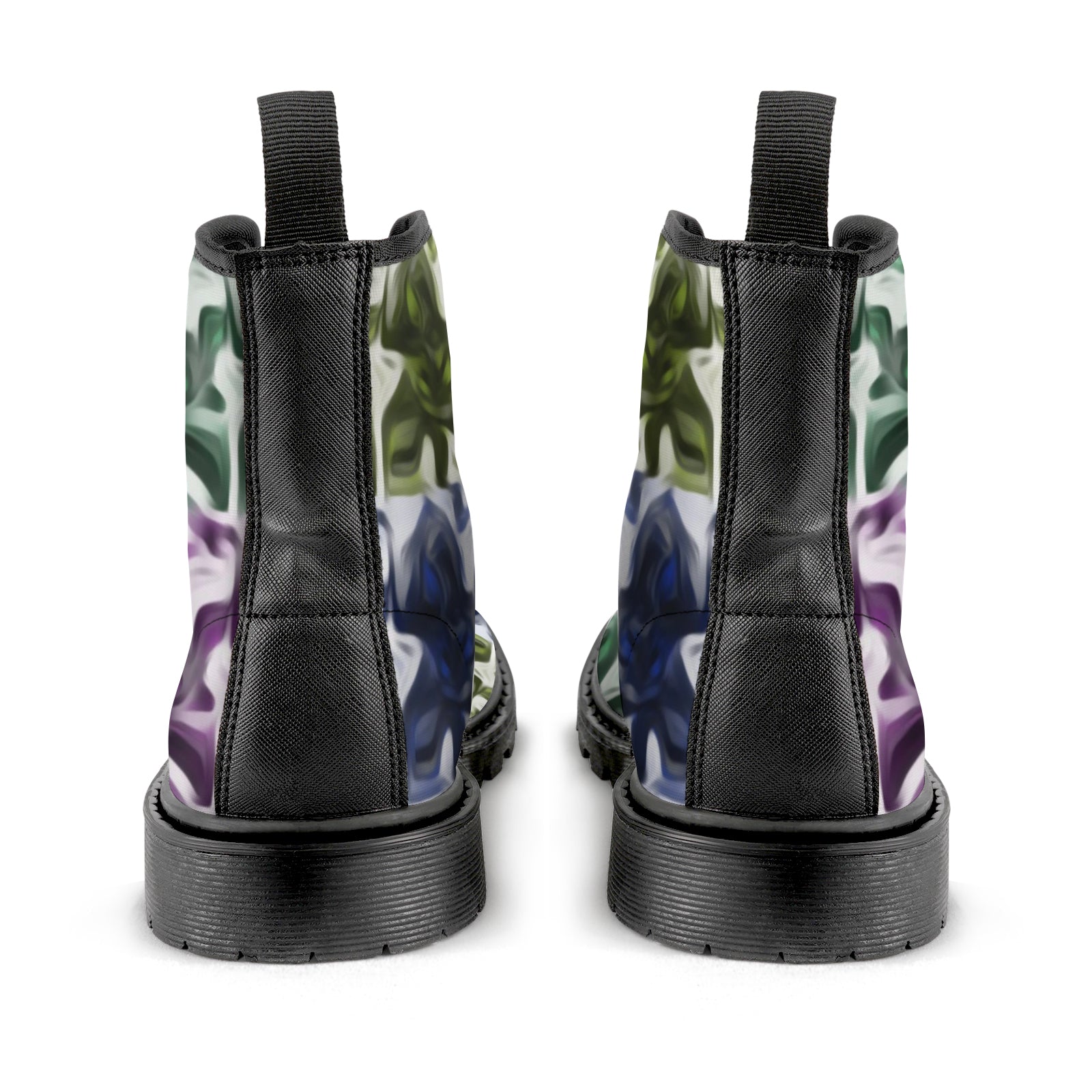 Prism Camo Canvas Boots – Men’s Lace-Up Winter Shoes