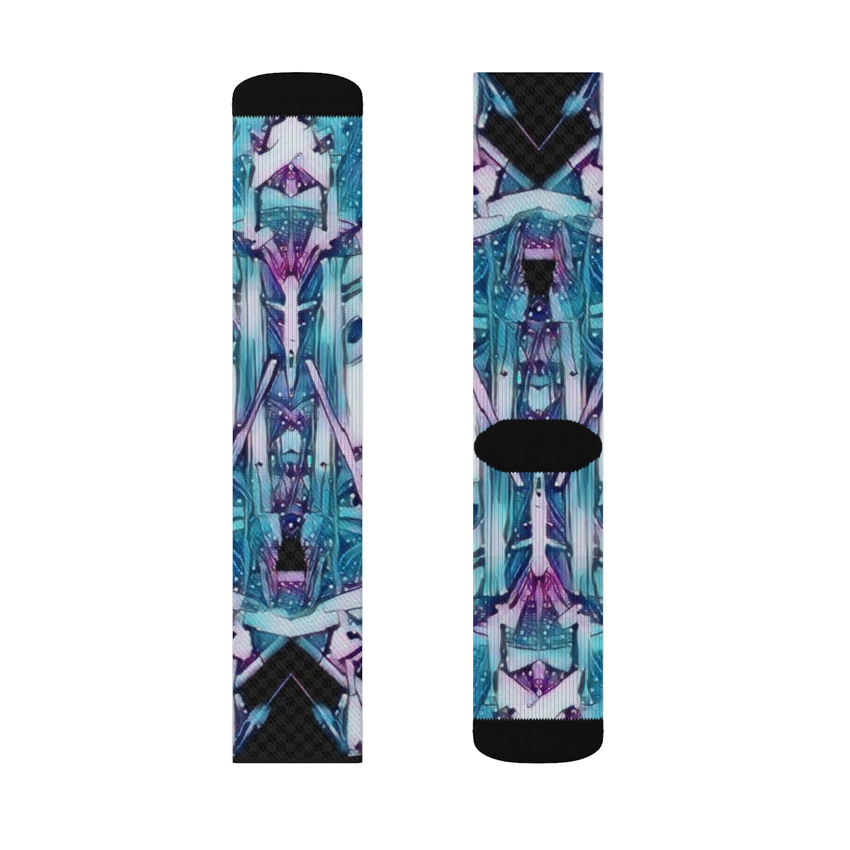 Celestial Warrior Socks – Bold Sublimation Print | Streetwear & Festival Ready