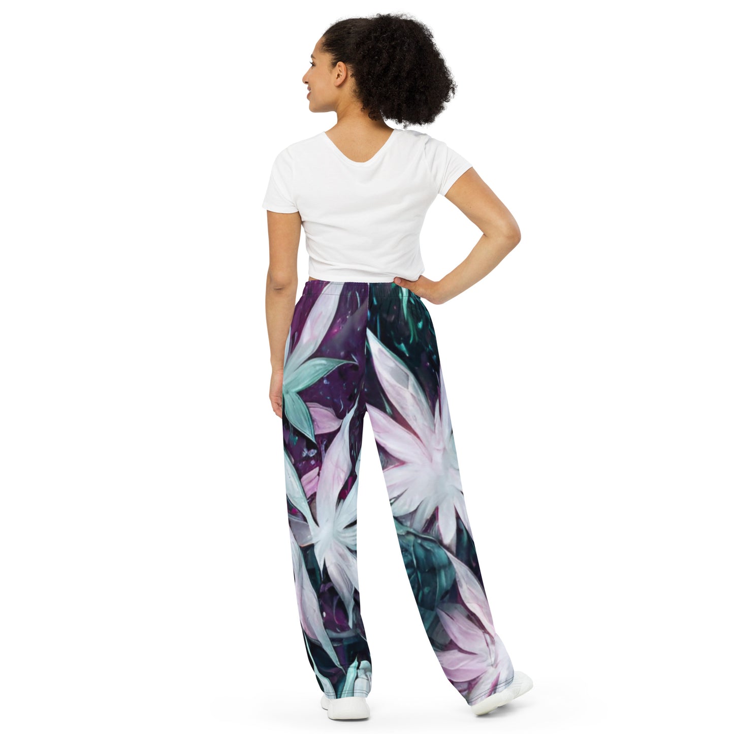 Unisex wide-leg pants