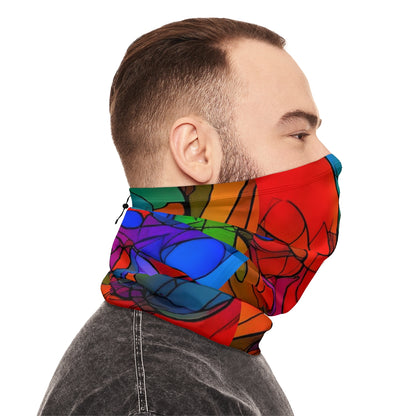 Winter Neck Gaiter With Drawstring